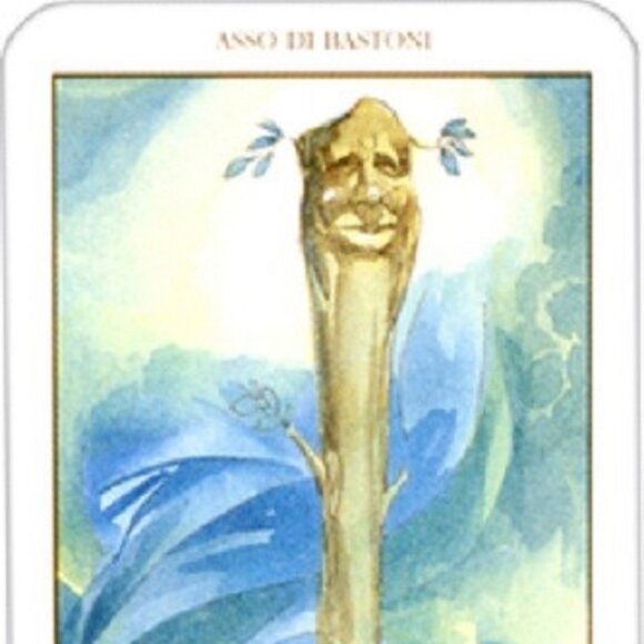 Tarot of the Renaissance, Deck sat under Texas 100% total solar eclipse 4.8.24 - Picture 4 of 6